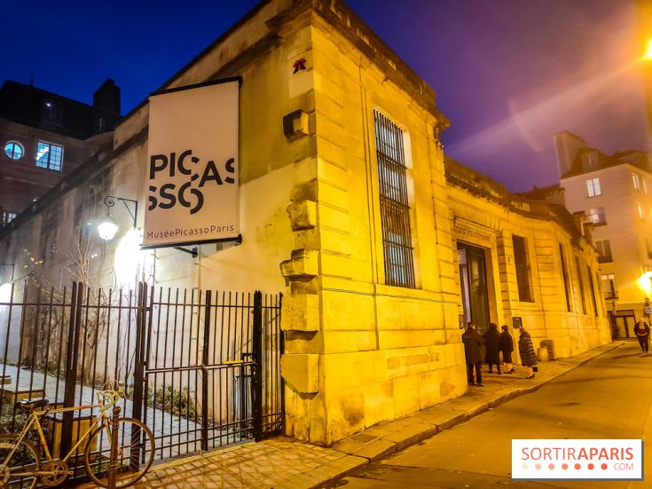 Visuels musée et monument - Musée Picasso nuit