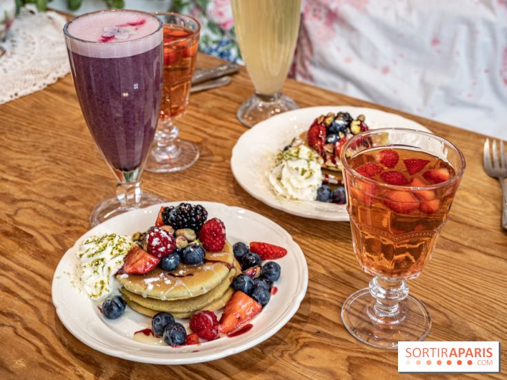 Le brunch du Jardin de Mademoiselle, les photos du menu