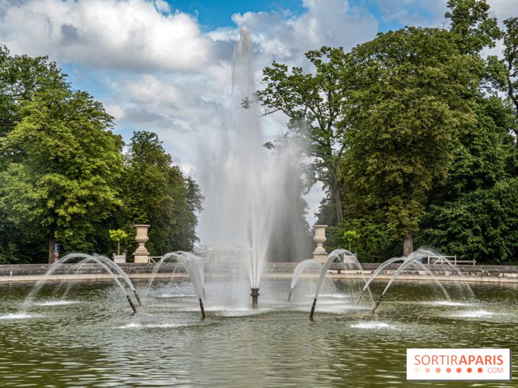 Jeux d'eau au Domaine National de Saint-Cloud