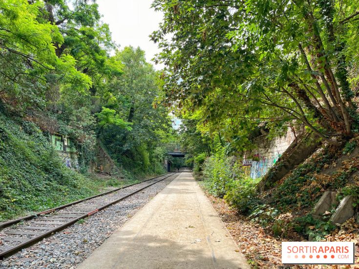 Balade sur la Petite Ceinture du 17e : la promenade Pereire
