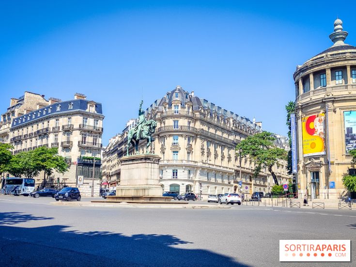 Visuels Paris - place d'Iéna 16e arrondissement voiture rond point
