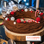 Les Bûches de Noël de Nina Metayer 2022 - bûche couronne chocolat