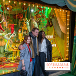 Vitrines de Noël du Printemps 2022, l’inauguration avec Naomie Campbell et Isabelle Huppert