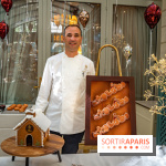 La Bûche de Noël Petit Biscuit du Ritz 2022 et sa farandole de gourmandises - François Perret
