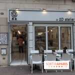 2D atelier, le salon de thé en noir et blanc