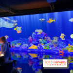 Comme Un Poisson Dans L'Eau - L'installation immersive de TeamLab au Bon Marché