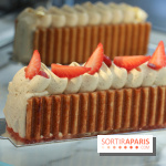 Butterfly Pâtisserie de Matthieu Carlin à l'Hôtel de Crillon - Millefeuille à la Fraise