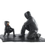 Bronze to Beats, Premier Solo Show de Huang Yulong en France à la NextStreet Gallery. - Dear Theodosia Huang Yulong Bronze sculpture 33 x 39 x 33 cm