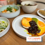 Restaurant Lou - Tostada oeufs au plat