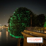 Nuit Blanche 2023 : des projections lumineuses magiques au Square du Vert Galant de l'Île de la Cité