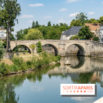 L'Isle-Adam, un des plus beaux villages d'Ile-de-France - bords de l'Oise - pont