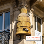 La ruche insolite, vieille enseigne aux Halles
