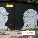 Mur des droits humains à Paris, nos photos