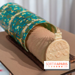Bûche et cocktail de Noël du Printemps Haussmann par Bryan Esposito et Matthias Giroud