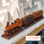 La bûche petit train de Noël du Cheval Blanc 2023 et galette des rois 2024 - A7C0718