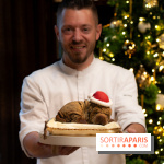 Bûche de Noël du Lutetia 2023 et galette des rois 2024 par Nicolas Guercio