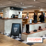 Café Jonak et collections chaussures marrons - Galeries Lafayette Haussmann