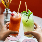 Les Bascules, délicieux restaurant méditerranéen rue de la Bourse -  cocktails