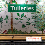 Le Métro Tuileries en mode végétal
