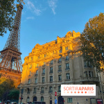 Visuel Paris 7e - Tour Eiffel - coucher de soleil