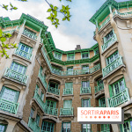 Insolite, la façade originale de la rue Blomet Paris 15e - photos