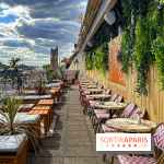 Terraza Mikuna, bar à tapas sud-américain sur la terrasse rooftop du BHV Marais