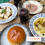 Armande - Crab bun, jus d'hibiscus