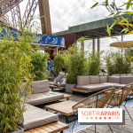 La terrasse sur la Tour Eiffel 2024 en mode JO Paris 2024 - les photos
