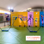 JO de Paris 2024 : animations sportives Stadium RATP à la station Auber - IMG 9273