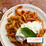 Adela - Pâtes tomates cerises et stracciatella