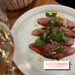 Le Beaucé - Carpaccio de mulet noir