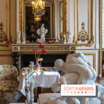 Café Ginori à Paris - tea time et apéritivo Place Vendôme - cheminée