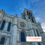Chantier de reconstruction de la flèche de Saint-Denis