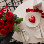 Une soirée de Saint-Valentin dans un cadre romantique à l'Hôtel Paris Marriott Champs Elysees