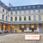 Centre Culturel Irlandais et sa bibliothèque - cour