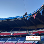 Tyrolienne au Parc des Princes