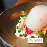 Machizo - Saumon, burrata, pomme, verveine