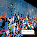 JonOne : nos photos de son exposition rétrospective sur Fluctuart à Paris 