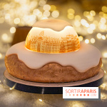 la Bûche de Noêl du Mandarin Oriental Lutetia aux Lumières de Paris