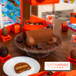 Bûche de Noël et créations de fête de Chapon 2025 - A7C07431