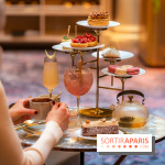 Le tea time Emily in Paris de l'Hôtel du Louvre - A7C04038