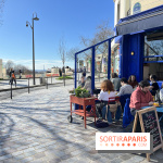 Moncœur Belleville - Terrasse vue Paris