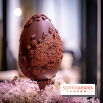 L'Oeuf de Pâques floral du George V Paris 2026 par Michael Bartocetti - les photos