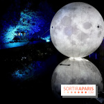 Parc de l'Étrange 2026 : Lune lumineuse sur l’étang nocturne