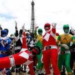 Le Flash Mob Power Ranger à Paris