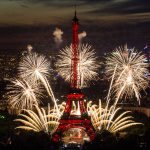 Feu d'artifice du 14 juillet 2019 depuis la tour Montparnasse