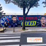 PSG : une fresque géante célèbre l'arrivée de Lionel Messi à Paris
