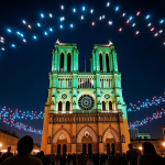 Spectacle de drones gratuit pour clôturer les Lueurs de Mantes 2, le parcours des Yvelines