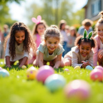 Les chasses aux oeufs du lundi de Pâques férié à Paris et aux alentours