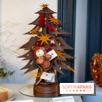 La bûche de Noël sapin exceptionnelle d'Eddie Benghanem pour le Trianon Palace Versailles 2023